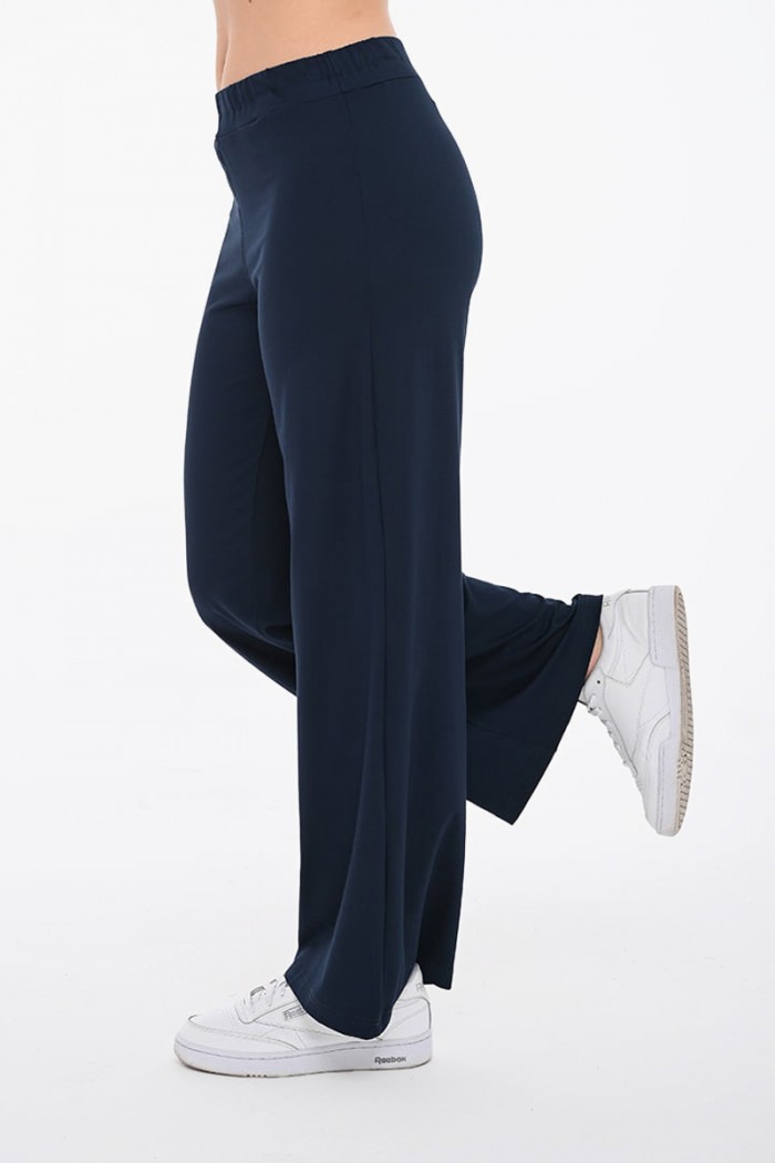 Long trousers BODY MOVE 1396 Lycra NAVY