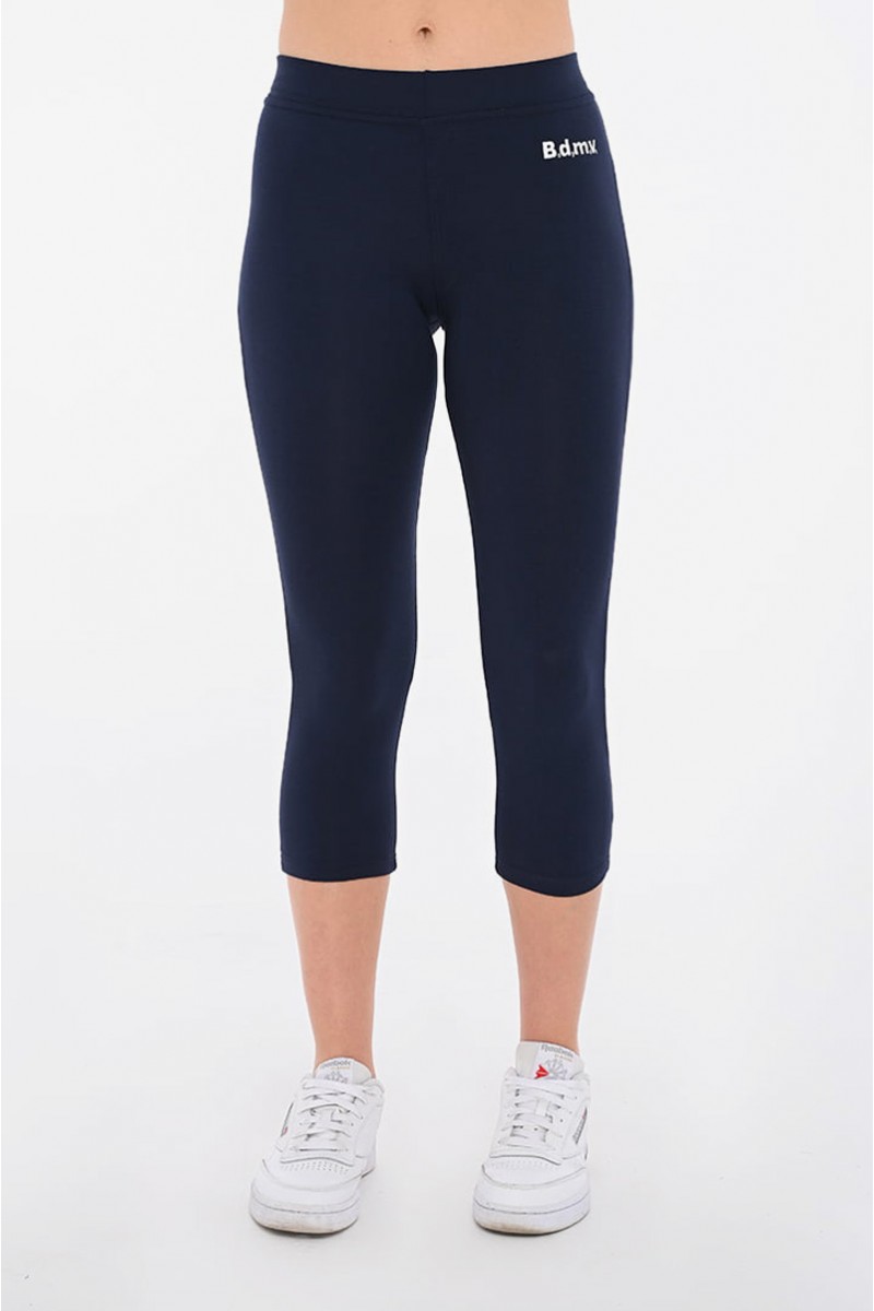 Capri leggings BODY MOVE 827 BLUE DROPS Capri leggings BODY MOVE 827 BLUE DROPS