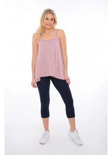 Capri leggings BODY MOVE 827 BLUE DROPS Capri leggings BODY MOVE 827 BLUE DROPS