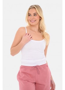 Viscoze Tiranda BODY MOVE Blouse 878 WHITE Viscoze Tiranda BODY MOVE Blouse 878 WHITE