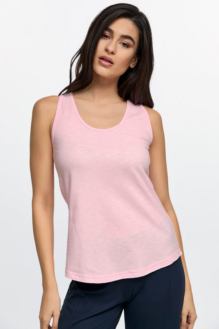 Womens BODY MOVE Blouse 893 ROSE