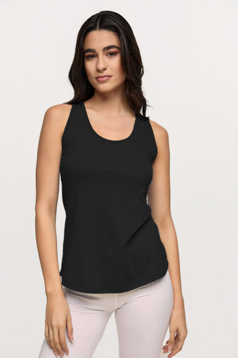 Damen BODY MOVE Bluse Randa 893 Schwarz