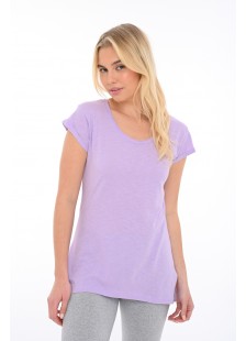 Womens T-Shirt BODY MOVE 894 LILA Womens T-Shirt BODY MOVE 894 LILA