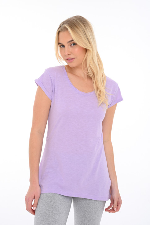 Damen T-Shirt BODY MOVE 894 LILA