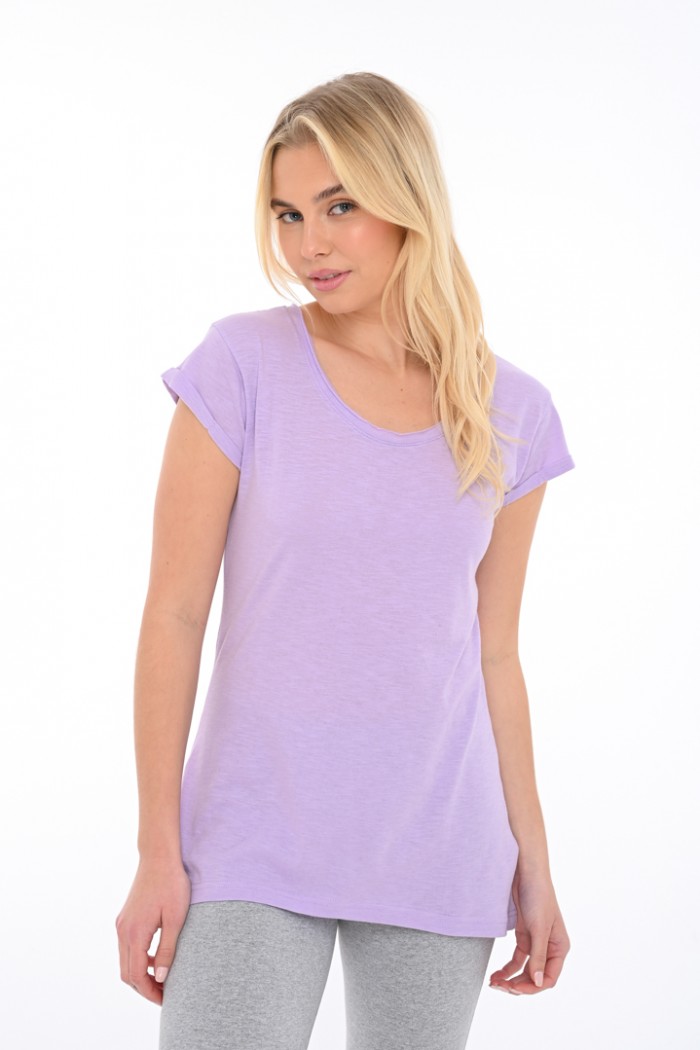 Women's T-Shirt BODY MOVE 894 LILA
