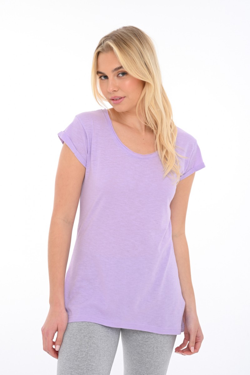 Women's T-Shirt BODY MOVE 894 LILA
