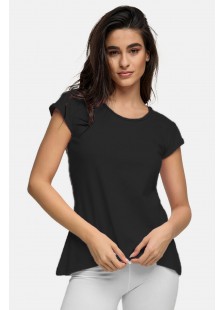 Womens T-Shirt BODY MOVE 894 BLACK Womens T-Shirt BODY MOVE 894 BLACK