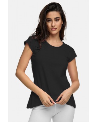 Women's T-Shirt BODY MOVE 894 BLACK