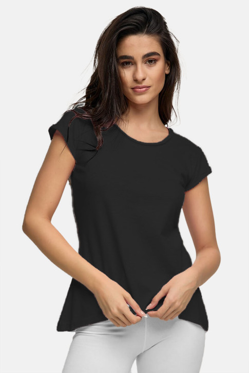 Damen T-Shirt BODY MOVE 894 BLACK
