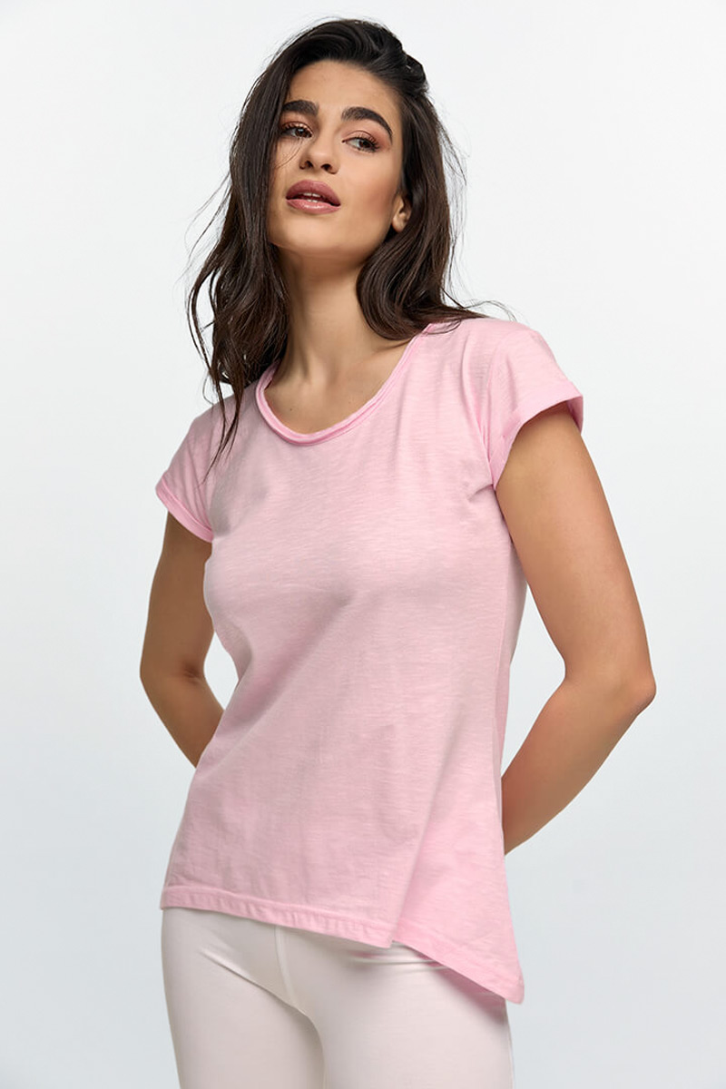 T-Shirt für Frauen BODY MOVE 894 ROZ T-Shirt für Frauen BODY MOVE 894 ROZ