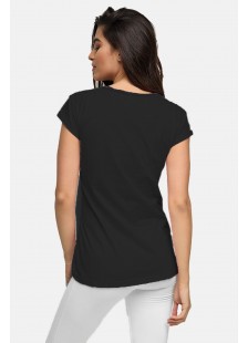 Womens T-Shirt BODY MOVE 894 BLACK Womens T-Shirt BODY MOVE 894 BLACK