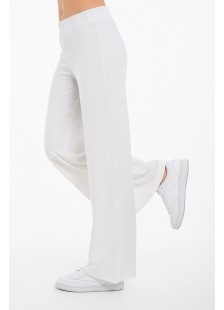 Long trousers BODY MOVE 1396 Lycra White
