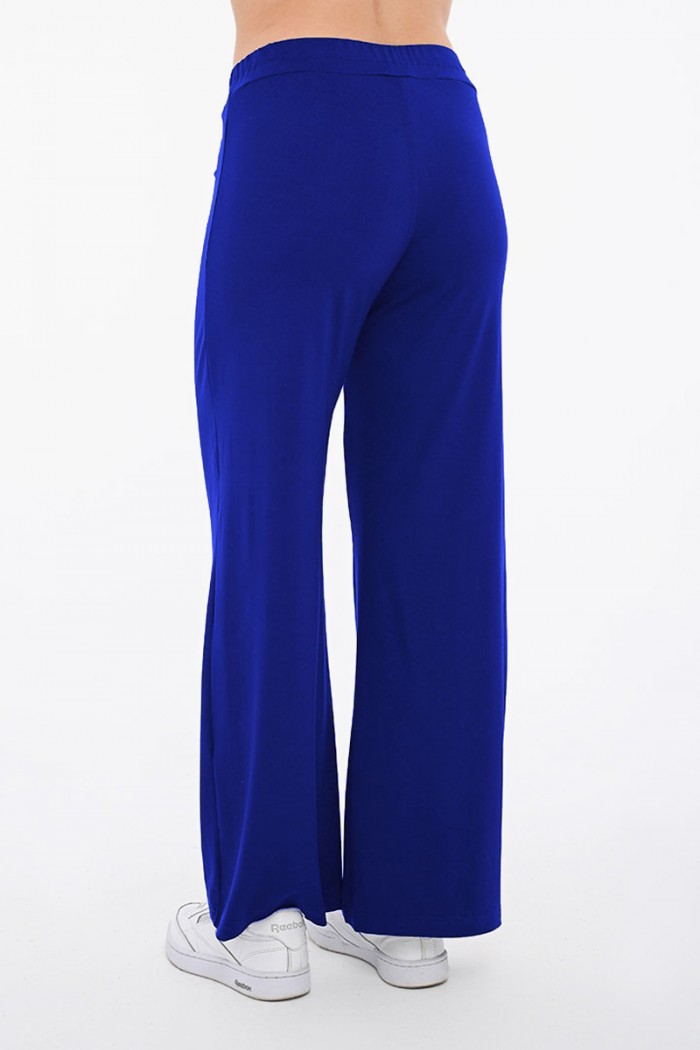 Long trousers BODY MOVE 1396 Lycra Blue Rouge