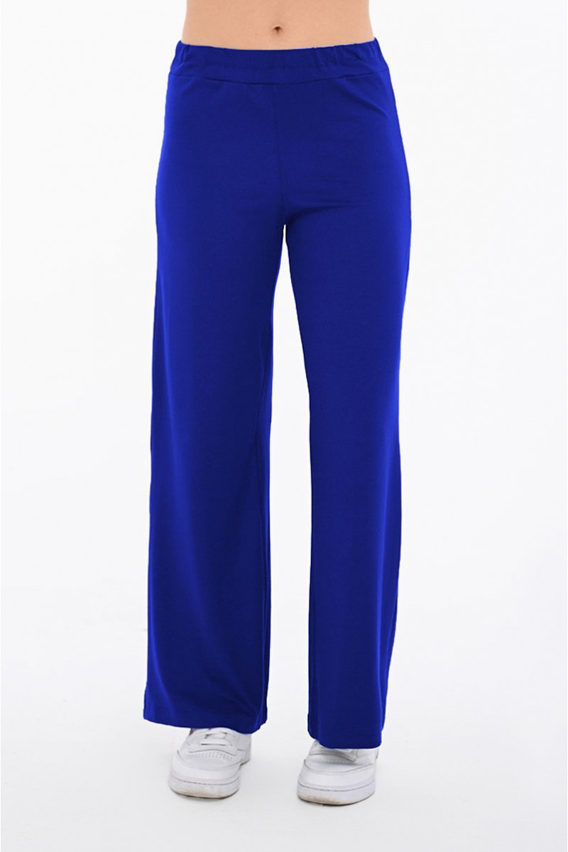 Long trousers BODY MOVE 1396 Lycra Blue Rouge