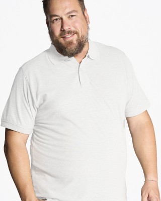 Men's POLO BODY MOVE BIG SIZE 1400 WHITE