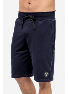 Herren-Shorts aus Baumwolle OLYMPIC CHALLENGER 1453 BLUE DROPS Herren-Shorts aus Baumwolle OLYMPIC CHALLENGER 1453 BLUE DROPS