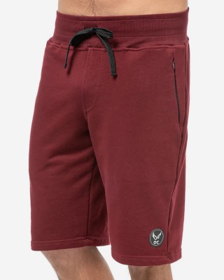 Men's cotton shorts OLYMPIC CHALLENGER 1453 Bordeaux