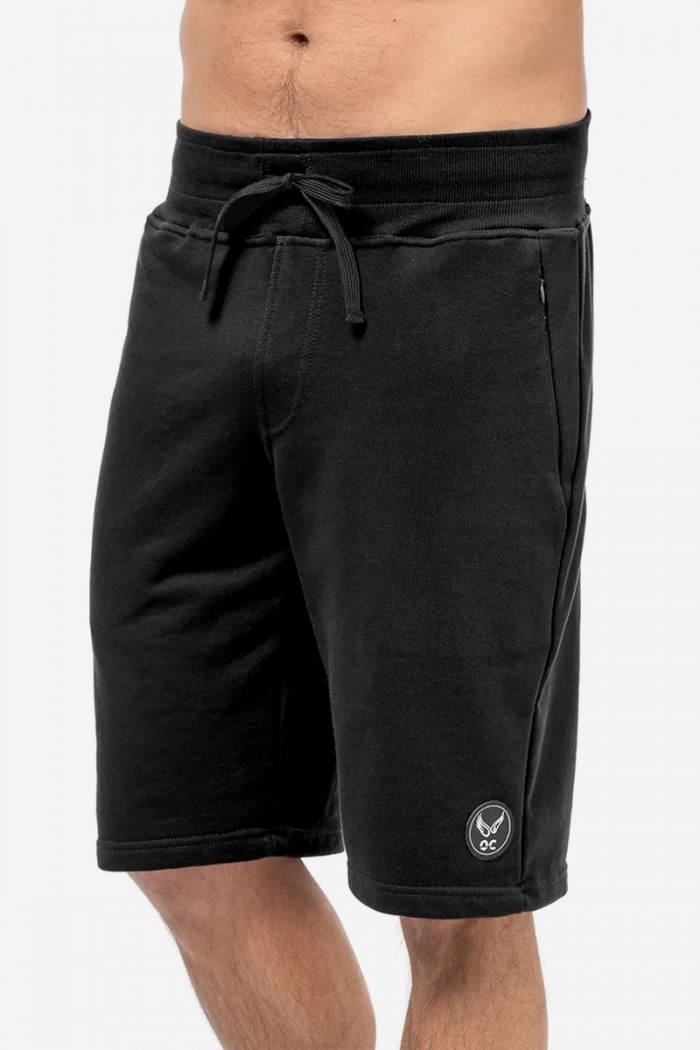 Men's cotton shorts OLYMPIC CHALLENGER 1453 Black