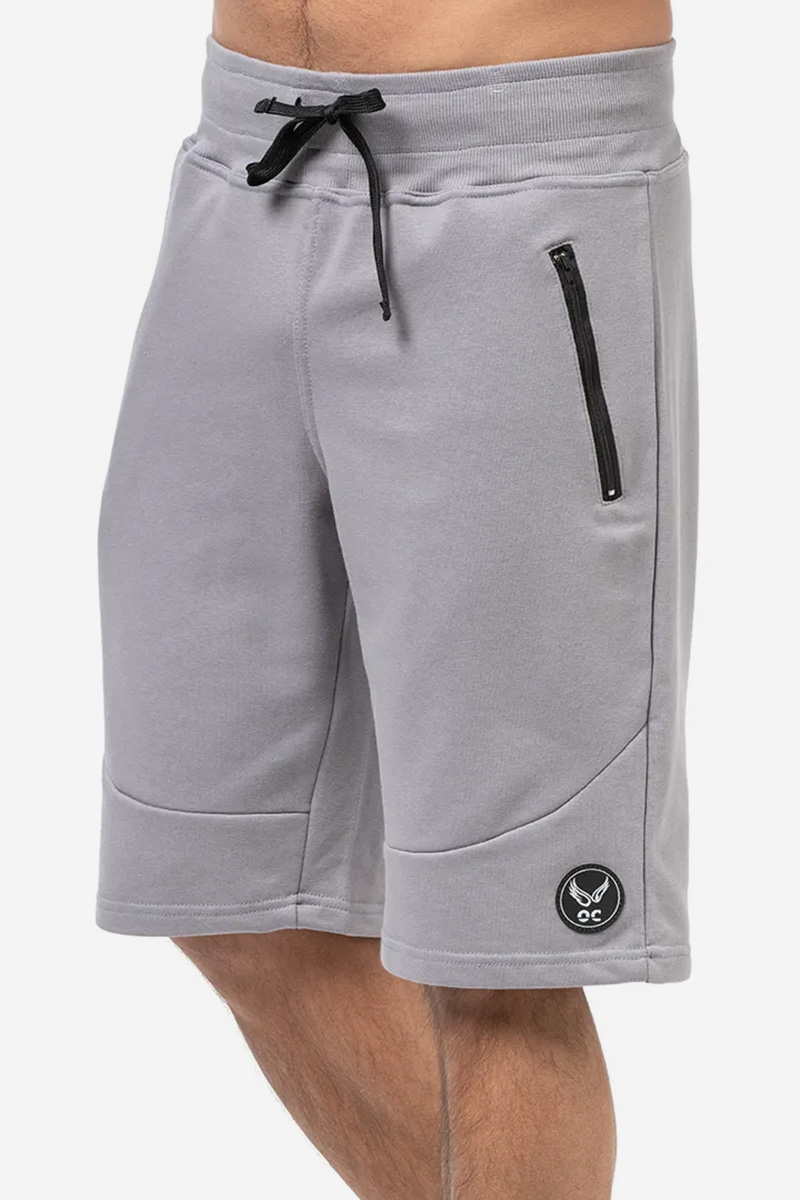 Men's cotton shorts OLYMPIC CHALLENGER 1454 GREY