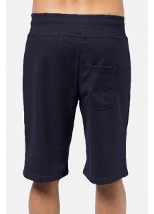 Men's cotton shorts OLYMPIC CHALLENGER 1454 BLUE DROPS