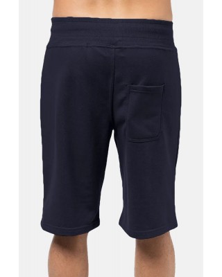 Men's cotton shorts OLYMPIC CHALLENGER 1454 BLUE DROPS