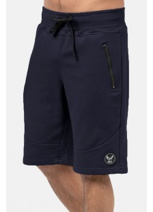 Men's cotton shorts OLYMPIC CHALLENGER 1454 BLUE DROPS