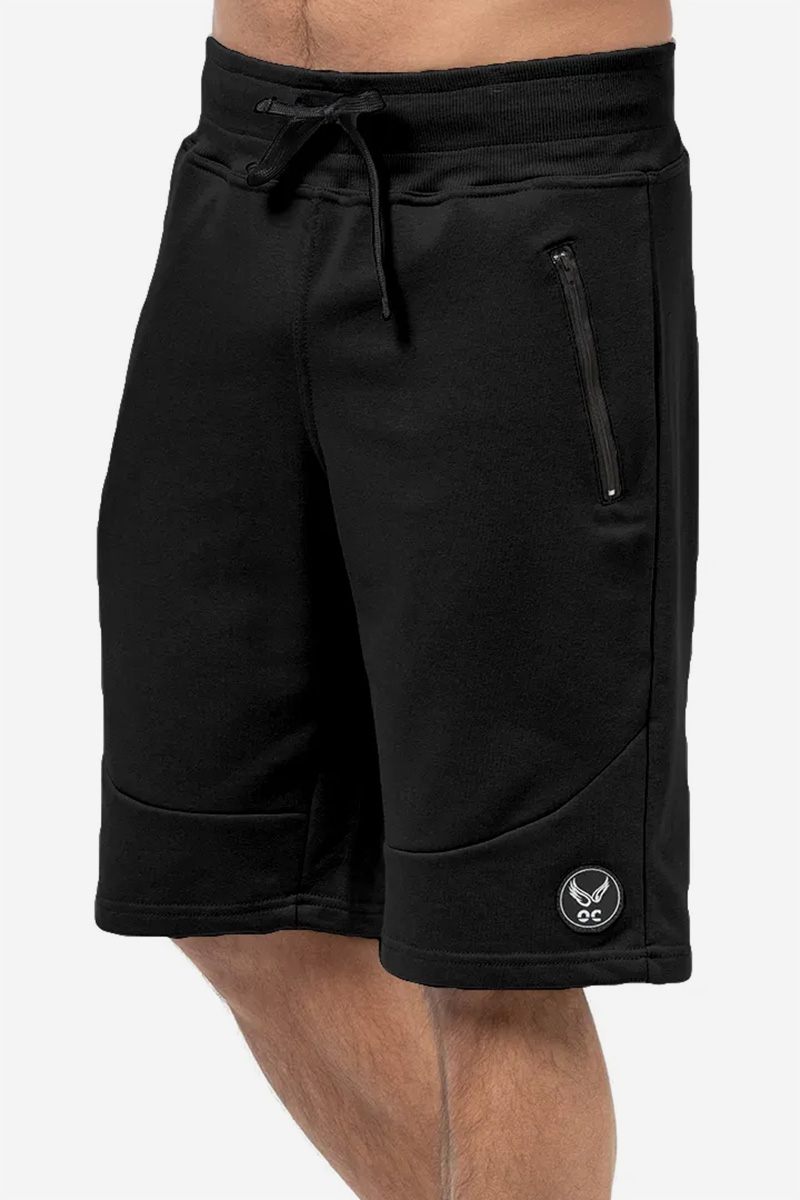 Men's cotton shorts OLYMPIC CHALLENGER 1454 Black
