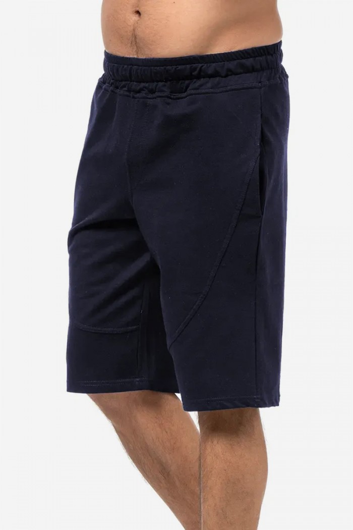 Men's shorts BODY MOVE 1455 BLUE DROPS