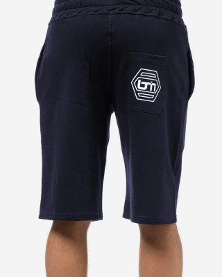 Men's shorts BODY MOVE 1455 BLUE DROPS
