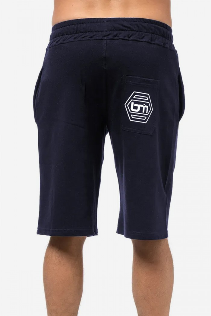 Men's shorts BODY MOVE 1455 BLUE DROPS