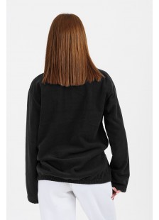 UNISEX Fleece-Strickjacke BODY MOVE BLACK 575 UNISEX Fleece-Strickjacke BODY MOVE BLACK 575