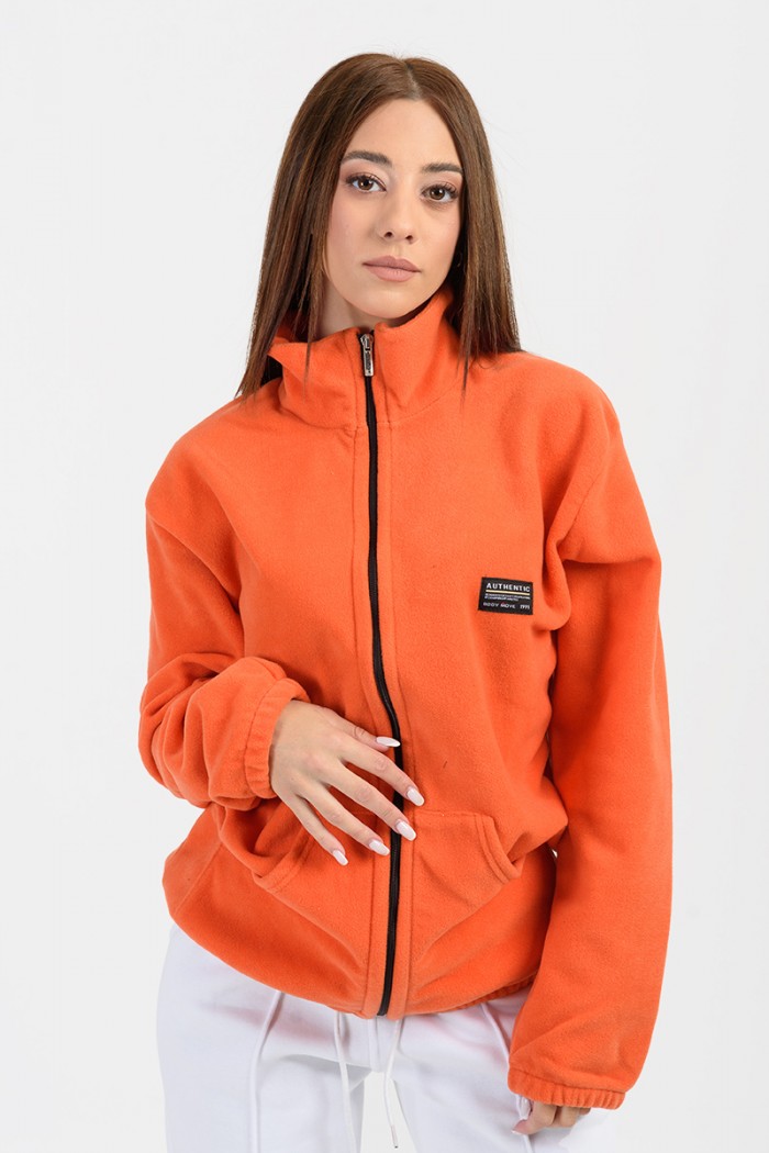 UNISEX Fleece cardigan BODY MOVE BODY MOVE PORTOOKALI 575