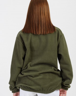 UNISEX Fleece-Strickjacke BODY MOVE Jacke BODY MOVE HAKI 575