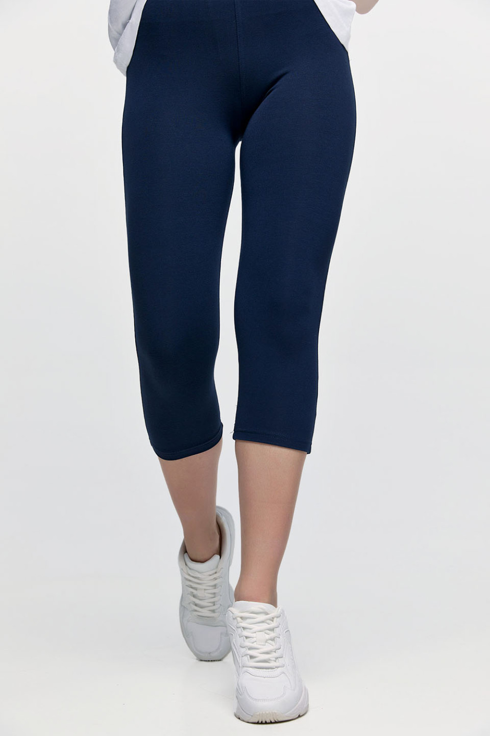 Elastische Leggings BODY MOVE CAPRI 36 NAVY