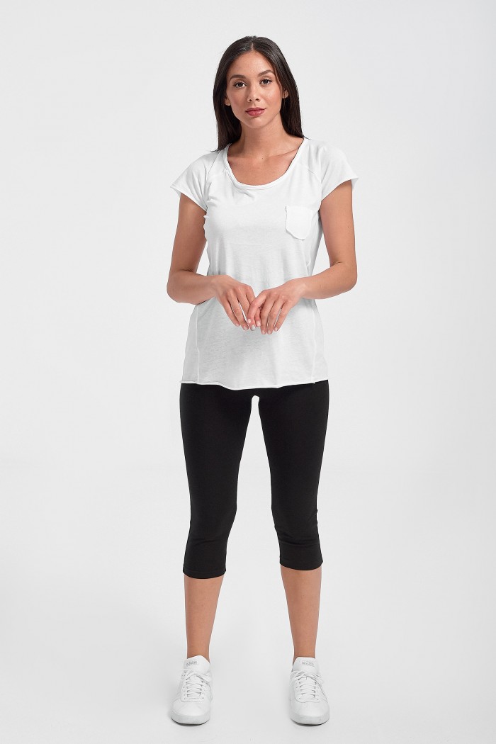 Elastische Leggings Capri ANS 134