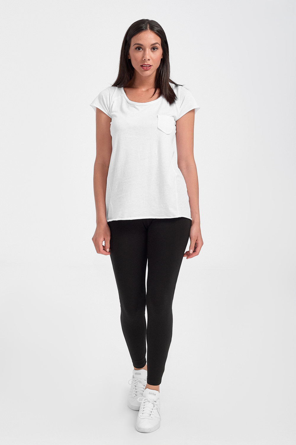 Lange Leggings Monochrom ANS 166
