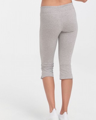 Capri einfarbig Body Move Grau