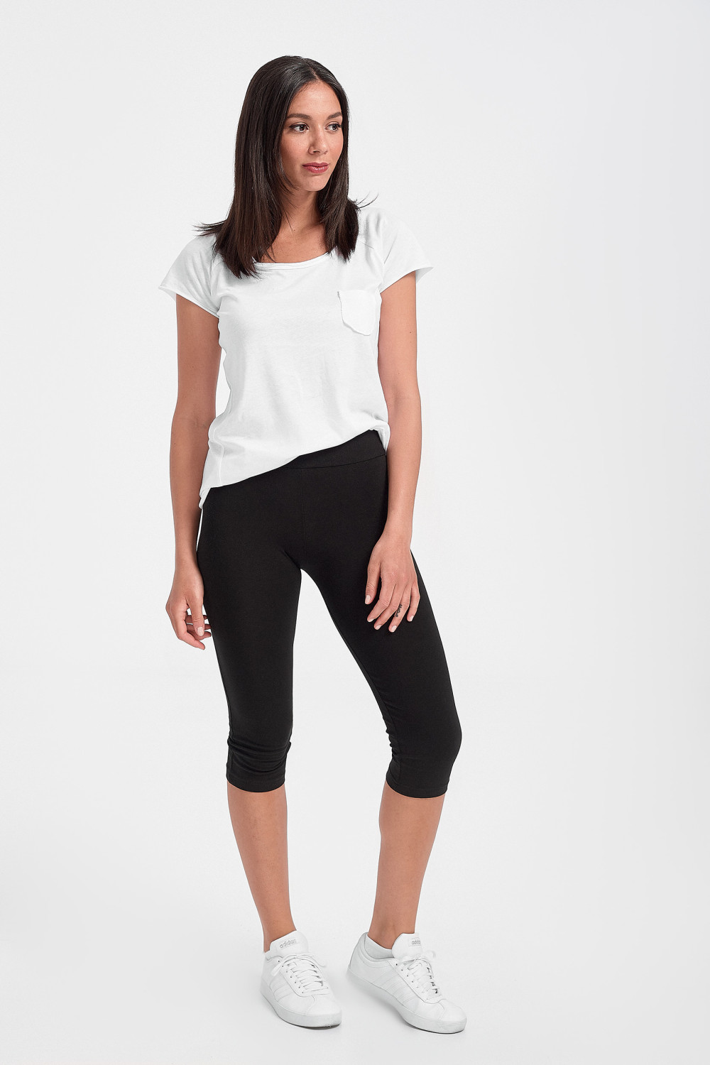BODY MOVE Leggings Capri Viscoze