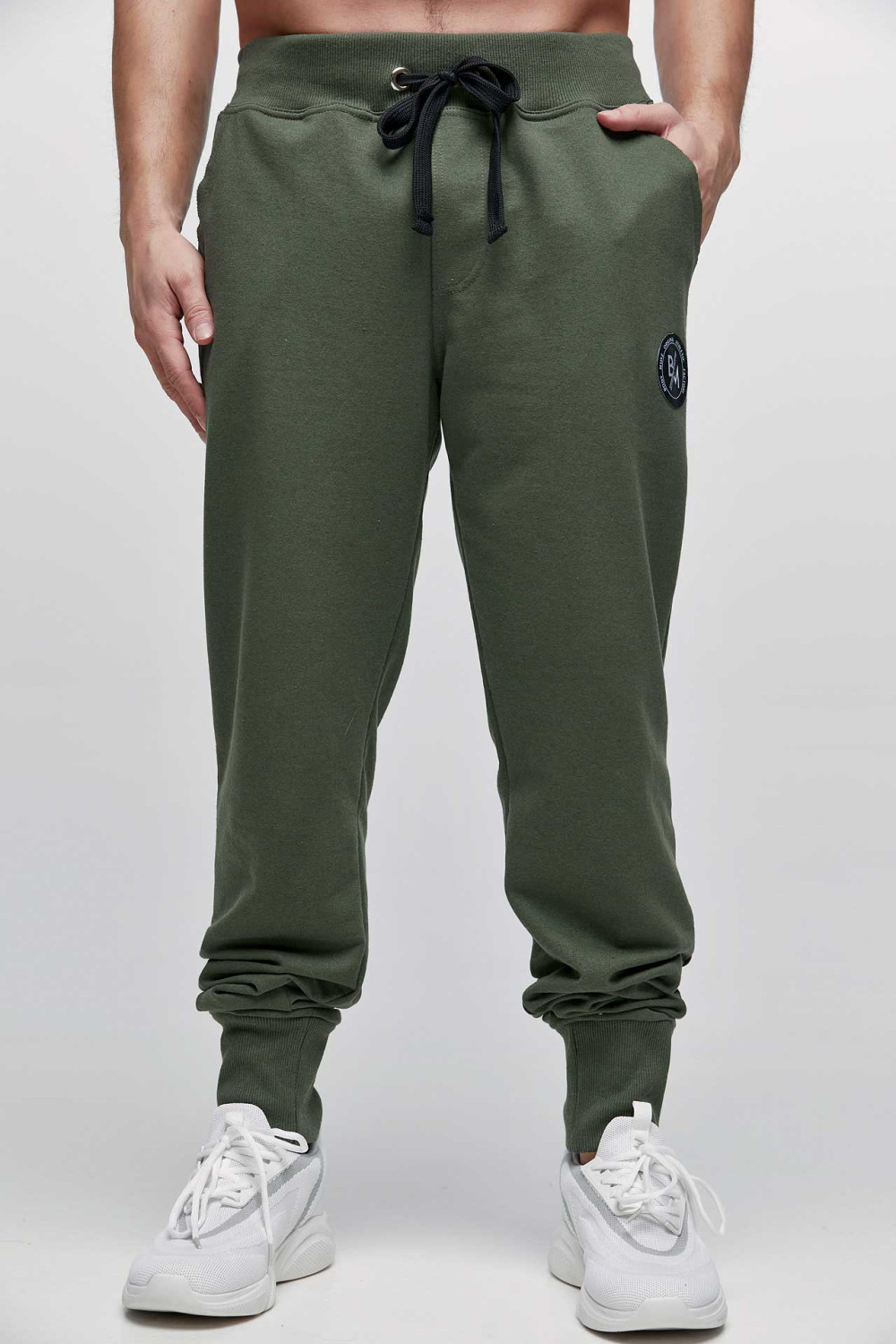 Men's spring sweatpants BODY MOVE 1227 Khaki