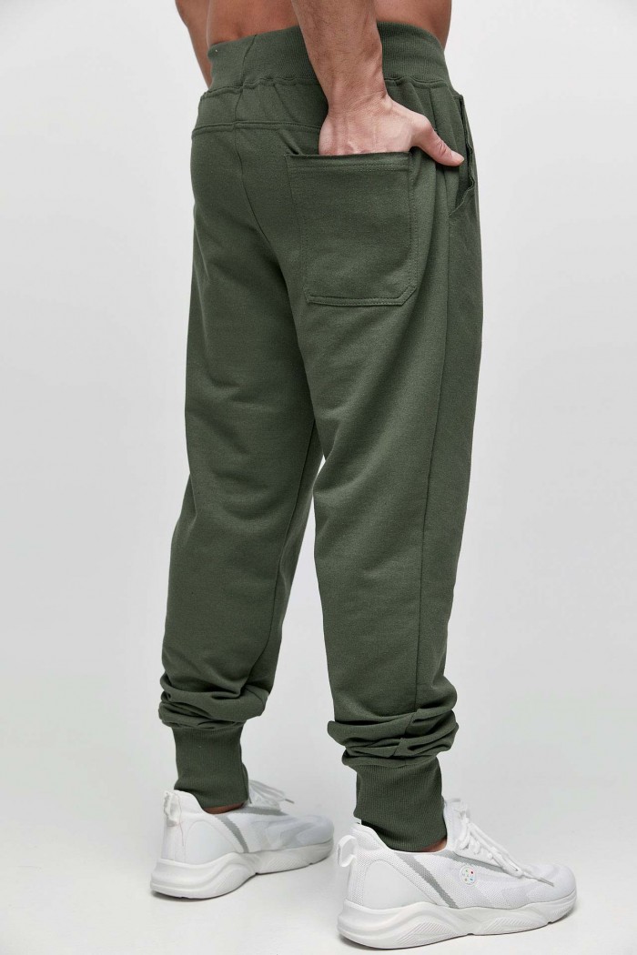Men's spring sweatpants BODY MOVE 1227 Khaki