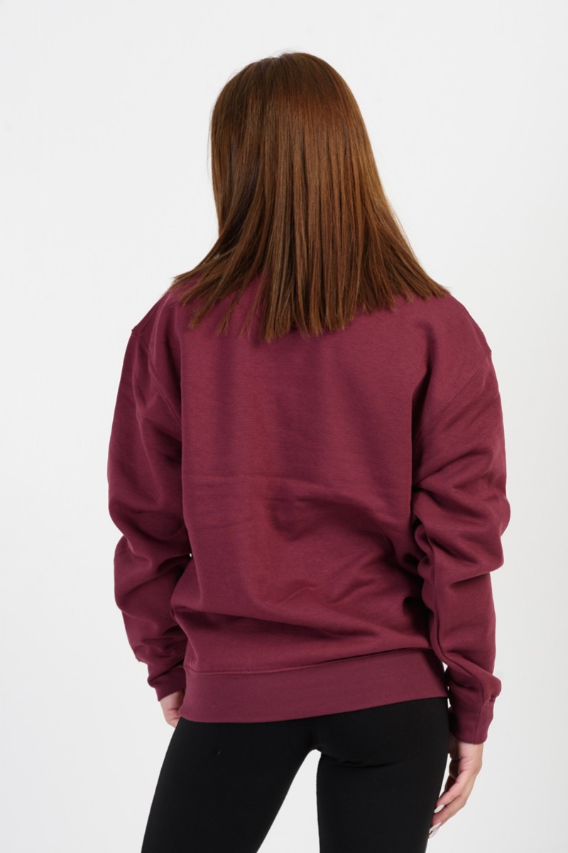 JHK Sweatshirt Sweatshirt UNISEX BORDO