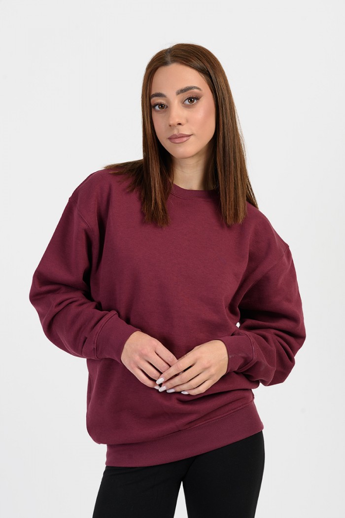 JHK Sweatshirt Sweatshirt UNISEX BORDO