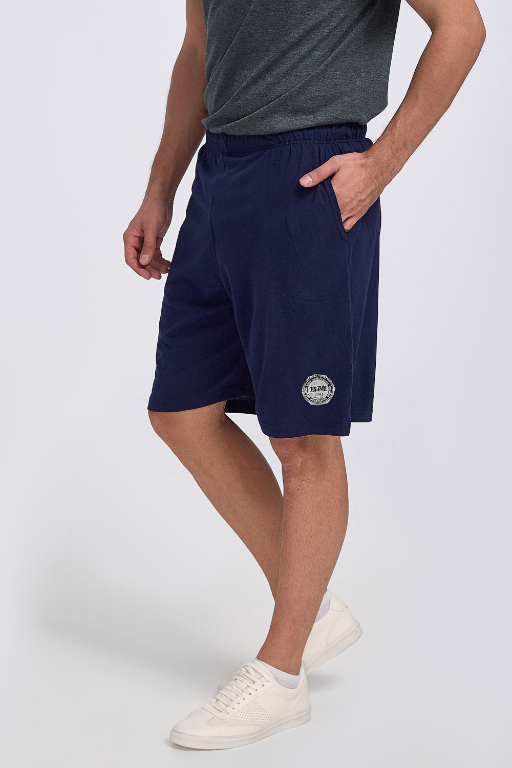 Mens cotton shorts BODYMOVE LARGE SIZES