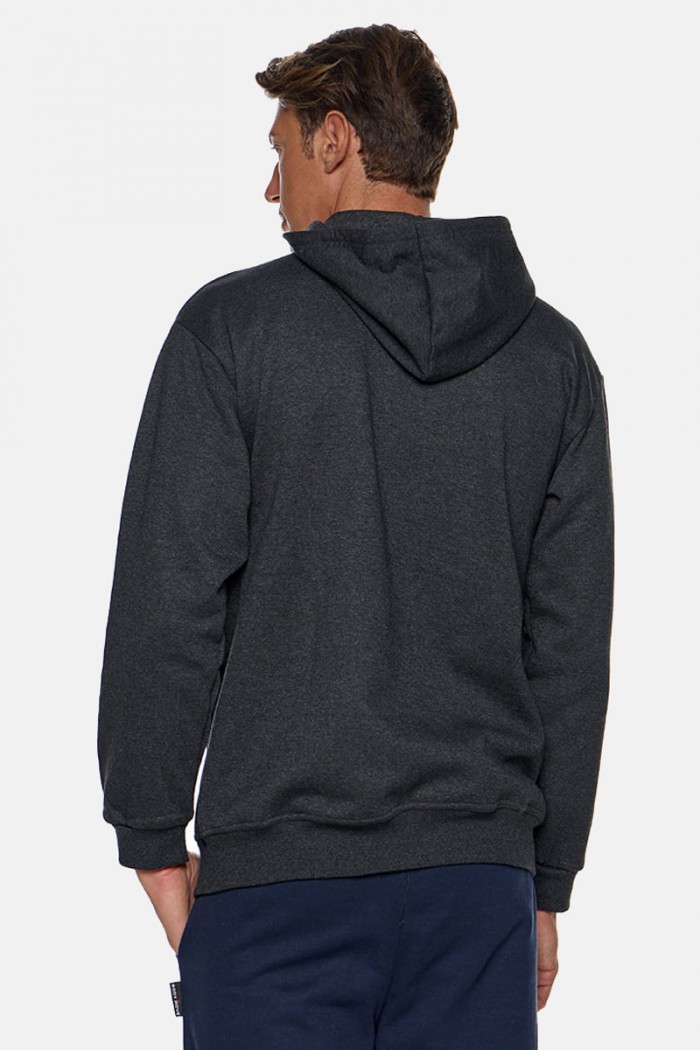 Men's hooded cardigan BODY MOVE 173 MINT