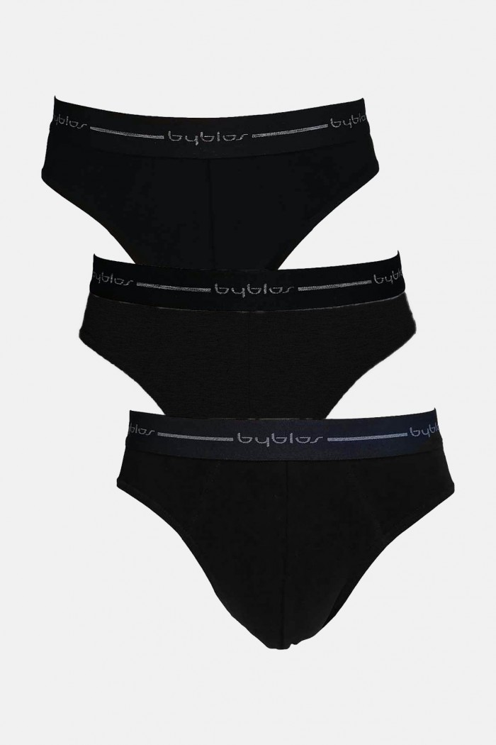 Men's briefs BYBLOS 3 Pack BLACK 683301