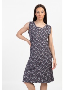 Summer nightgown CHERRY wide Randa 1022 MOSS Summer nightgown CHERRY wide Randa 1022 MOSS