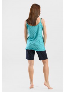 Sommer-Pyjama-Set mit Bermuda Bermuda CHERRY 224 VERAMAN Sommer-Pyjama-Set mit Bermuda Bermuda CHERRY 224 VERAMAN