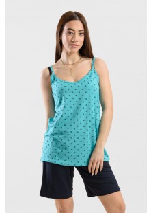 Sommer-Pyjama-Set mit Bermuda Bermuda CHERRY 224 VERAMAN Sommer-Pyjama-Set mit Bermuda Bermuda CHERRY 224 VERAMAN