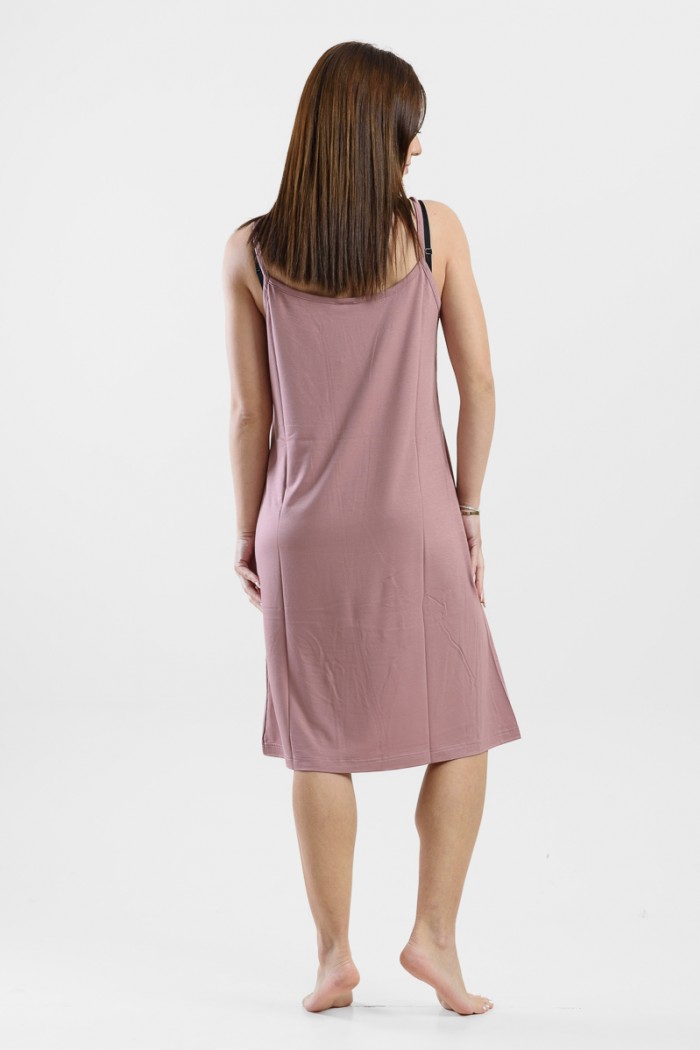 Summer nightgown thin straps CHERRY 227 SHAPY MILL