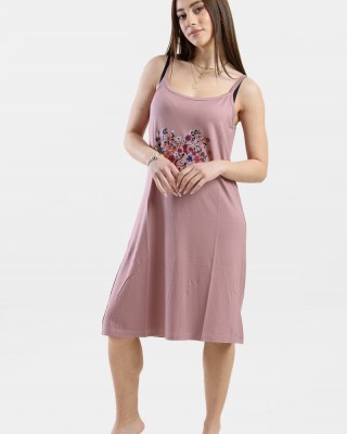 Summer nightgown thin straps CHERRY 227 SHAPY MILL
